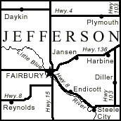 Jefferson Map